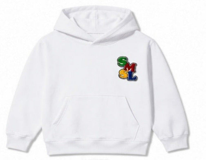 Kids Hoodie with SMSL School-Yard Patch