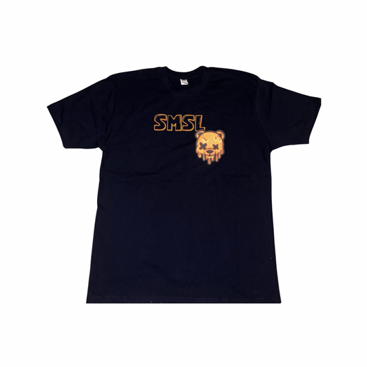 SMSL Drippy Brown Bear T Shirt