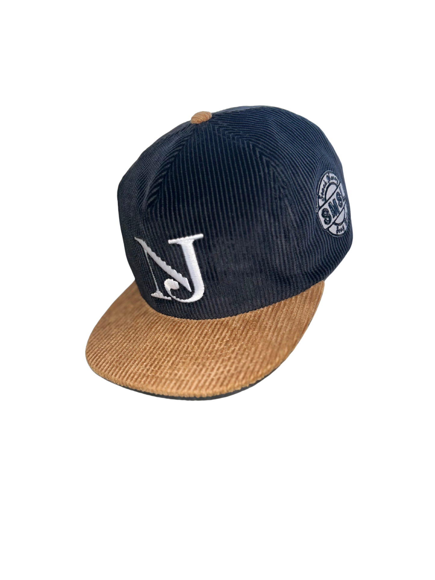 SMSL NJ Snapback Hat with SMSL Golden Billboard Patch