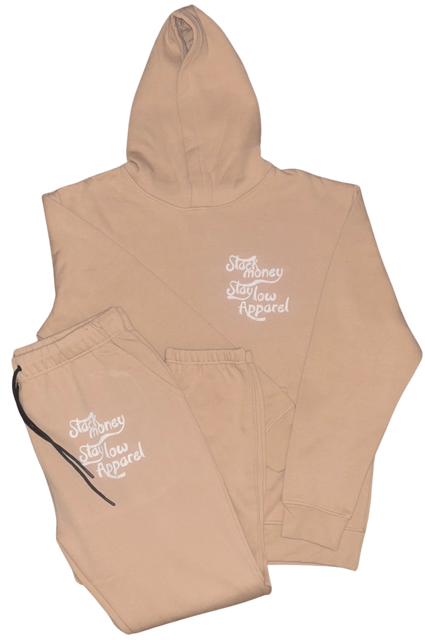 SMSL Signature Print Hoodie & Pants Set