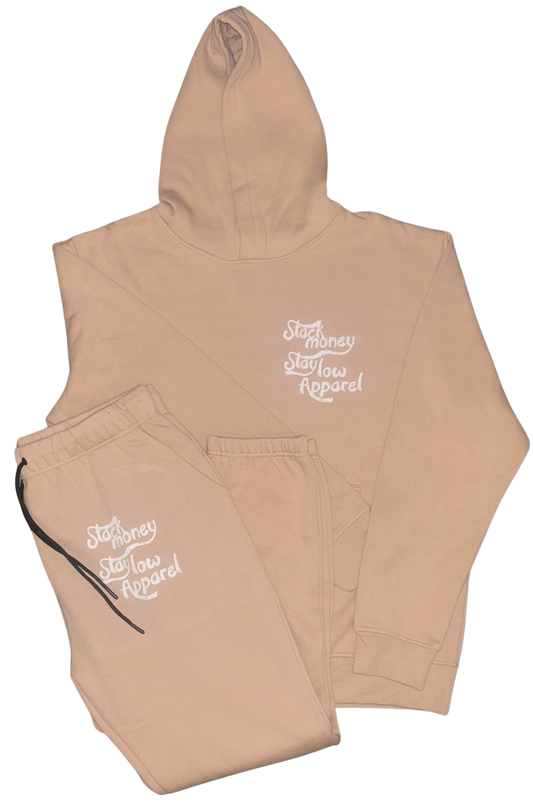 SMSL Signature Print Hoodie & Pants Set